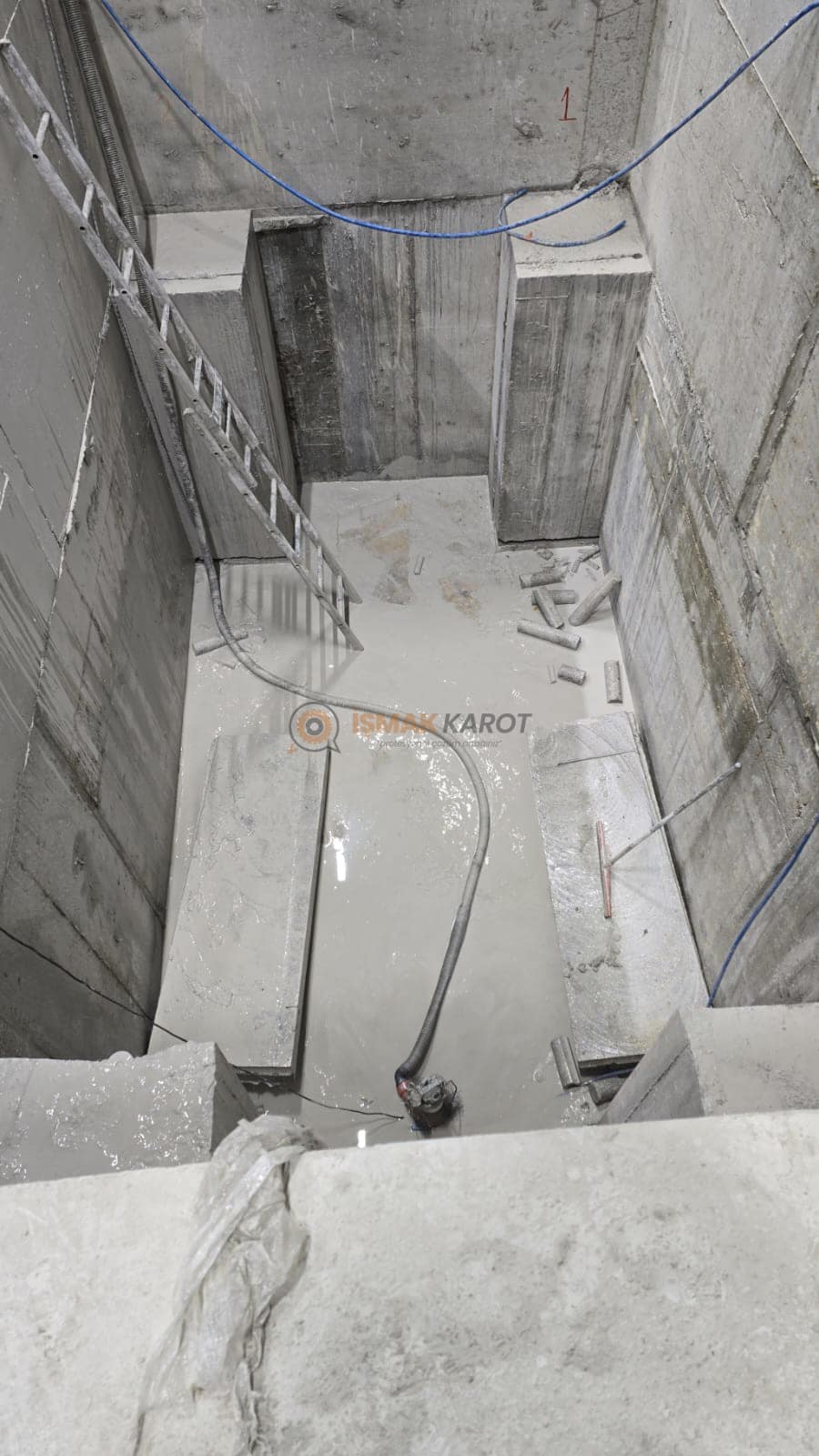 Beton kirma yikim — İşmak Karot saha uygulaması