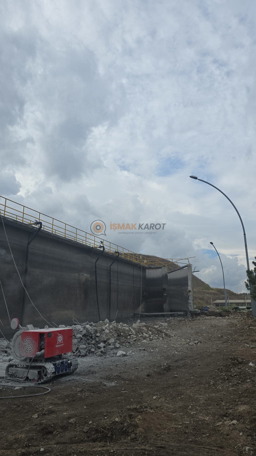 Aydın karot ve beton kesme — saha görseli