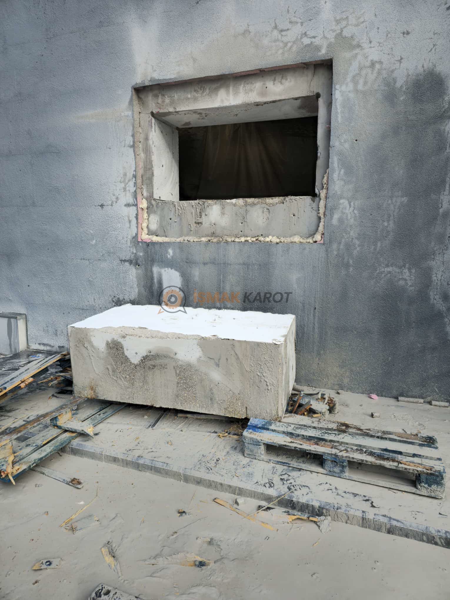 Aydın karot ve beton kesme — saha görseli